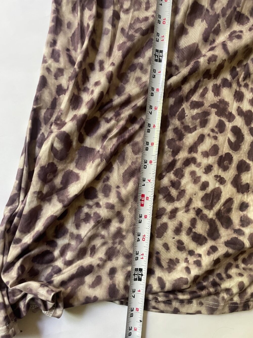 Leopard Print Maxi Skirt - Picture 3 of 7